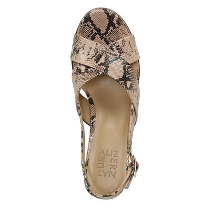 Azalea Block Heel - Cremebrulee