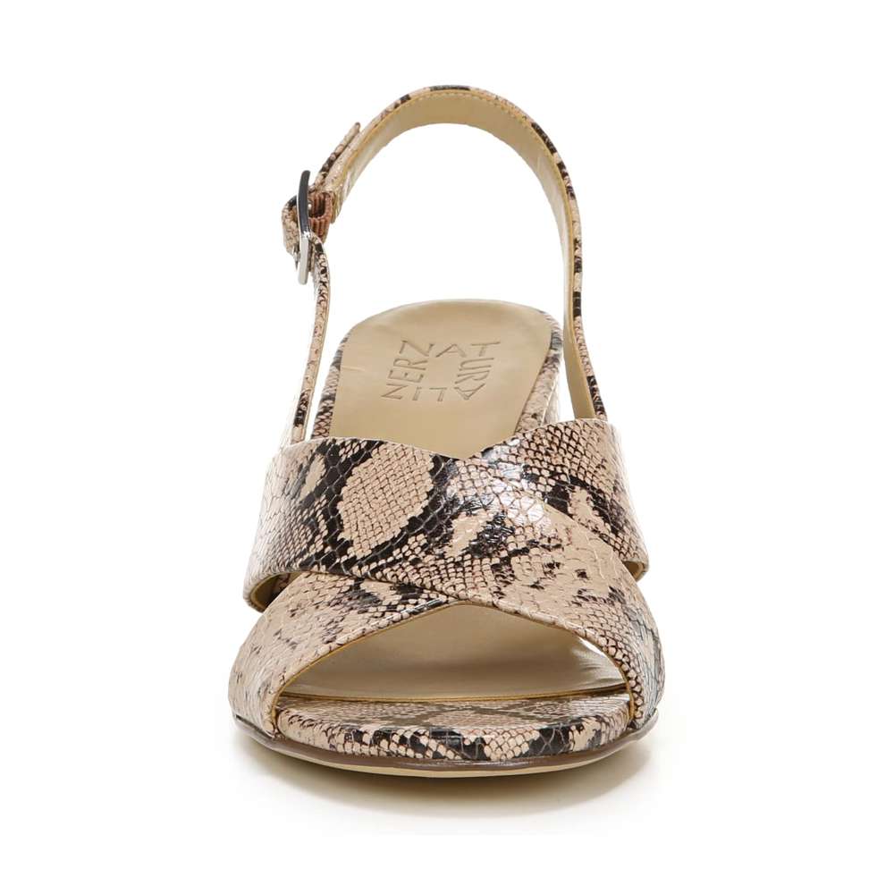 Azalea Block Heel - Cremebrulee