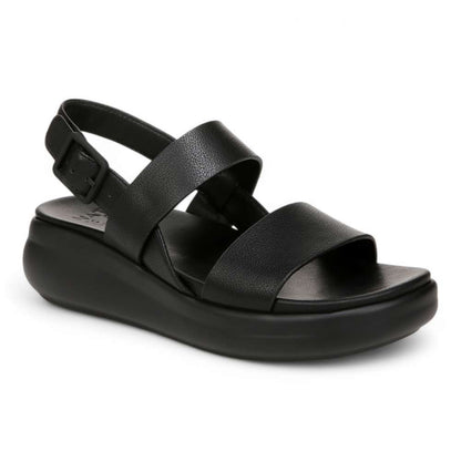 Coast Sandal - Black Tumble