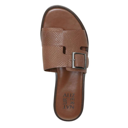 Faryn Slide Sandal - Brazil Nut