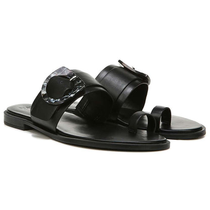 Finola Sandal - Black Leather