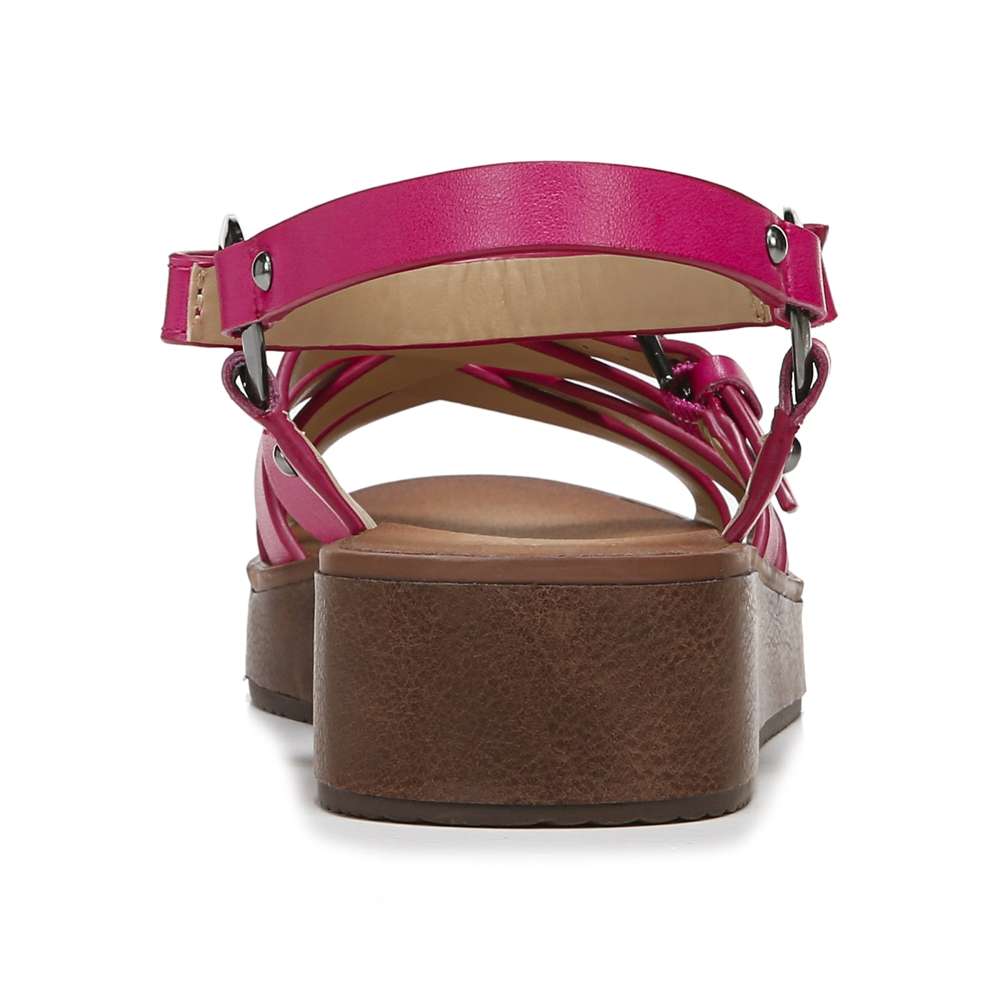 Georgette Sandal - Crush Berry