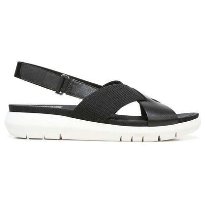 Lilac Backstrap Sandal - Black