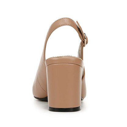 Sophie Slingback Pump - Taupe/Black