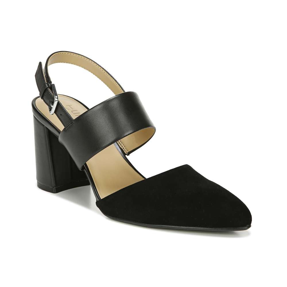 Suzie Block Heel - Black