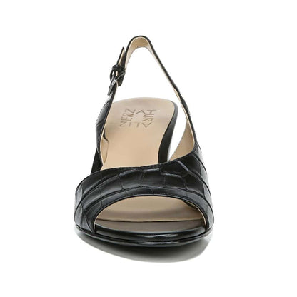 Vale Slingback - Black Croc