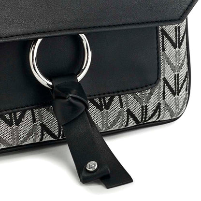 Cinty 2 Shoulder Bag - Black/White