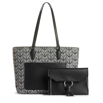 Dylana 2 Tote Bag - Black/White