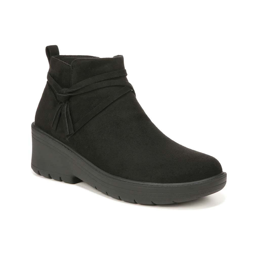 Blaine Ankle Bootie - Black Stretch