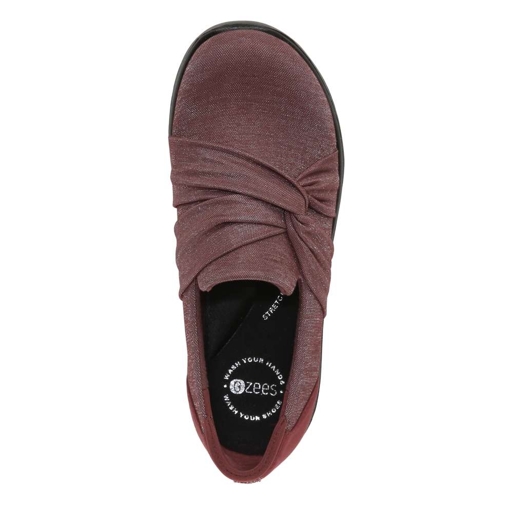Glimmer Slip-On - Windsor Red Shimmer