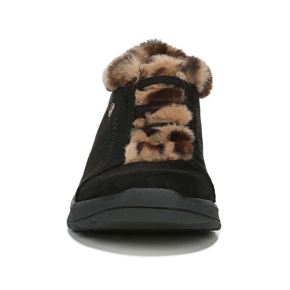 Golden Bootie - Black/Leopard