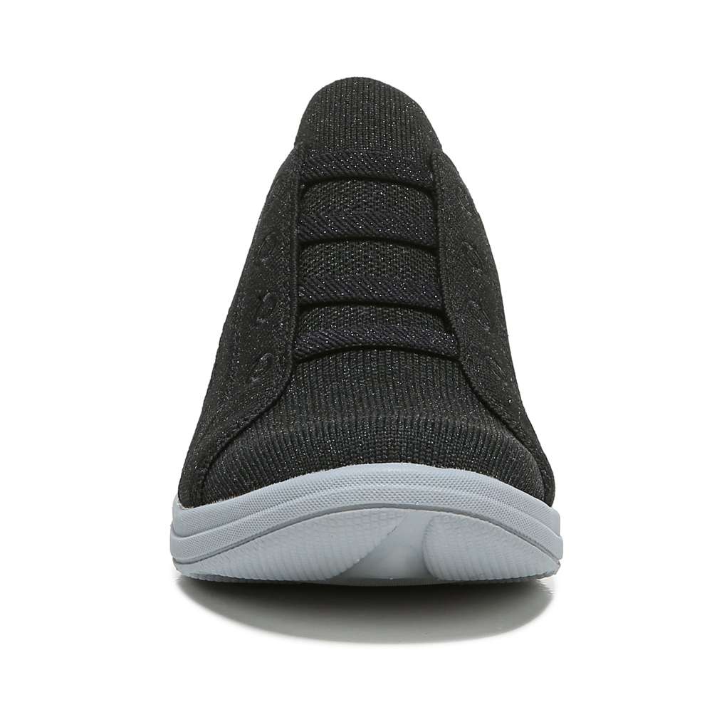 Golden Knit Slip-On Sneaker - Black