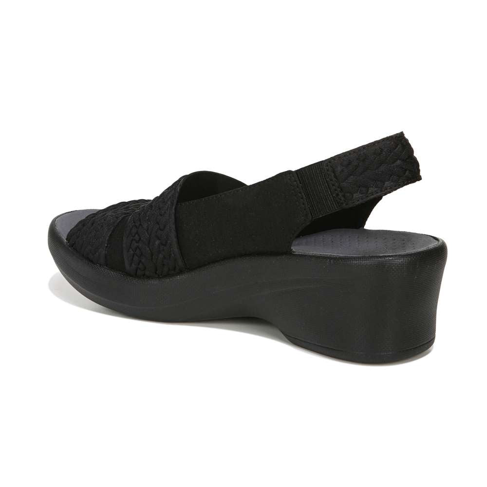 Fiona Slingback Sandal - Black