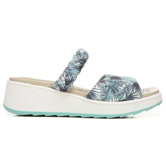 New Wave Slide Sandal - Green Leaf
