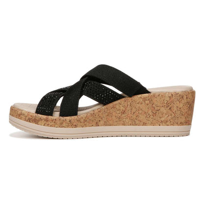 Reign Wedge Sandal - Black