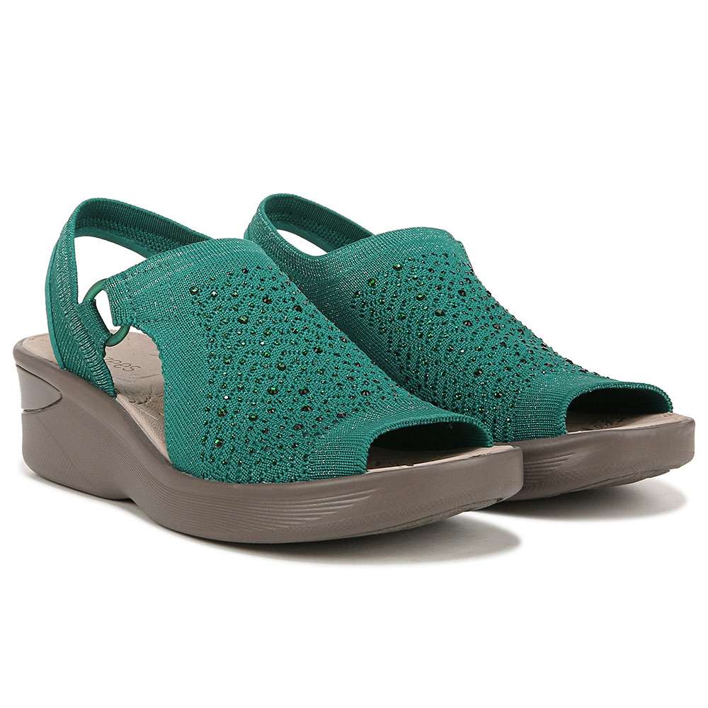 Star Bright Sandal - Sea Green