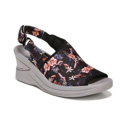 Viva Wedge - Black Tropical