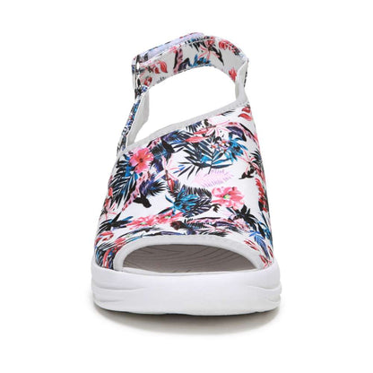 Viva Wedge - Tropical Print