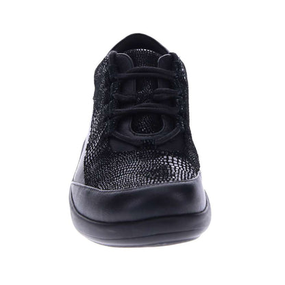 Alberta Lace-Up - Black Lizard