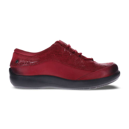 Alberta Lace-Up - Cherry Lizard