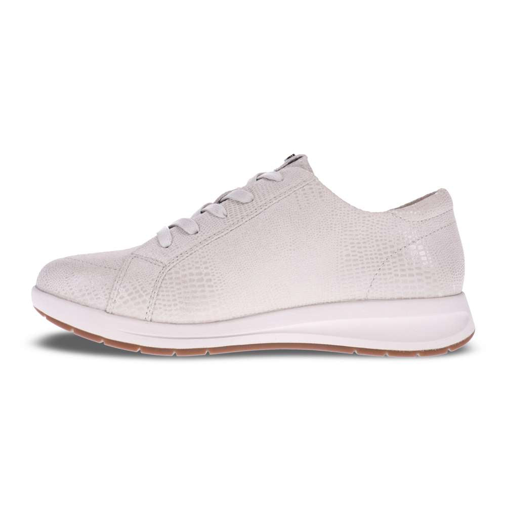 Athens Lace-Up Sneaker - Oyster Lizard