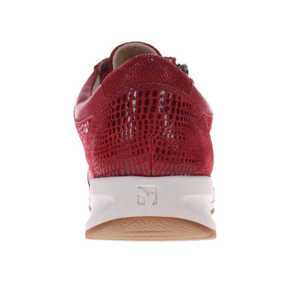 Boston Zip Sneaker - Cherry Lizard