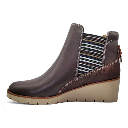 Galway Wedged Boot - Espresso