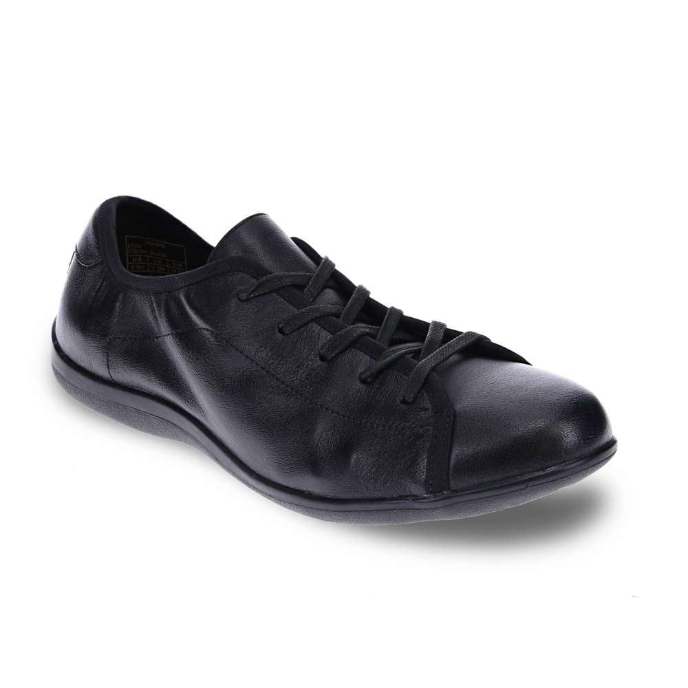 Lyon Lace-Up - Black
