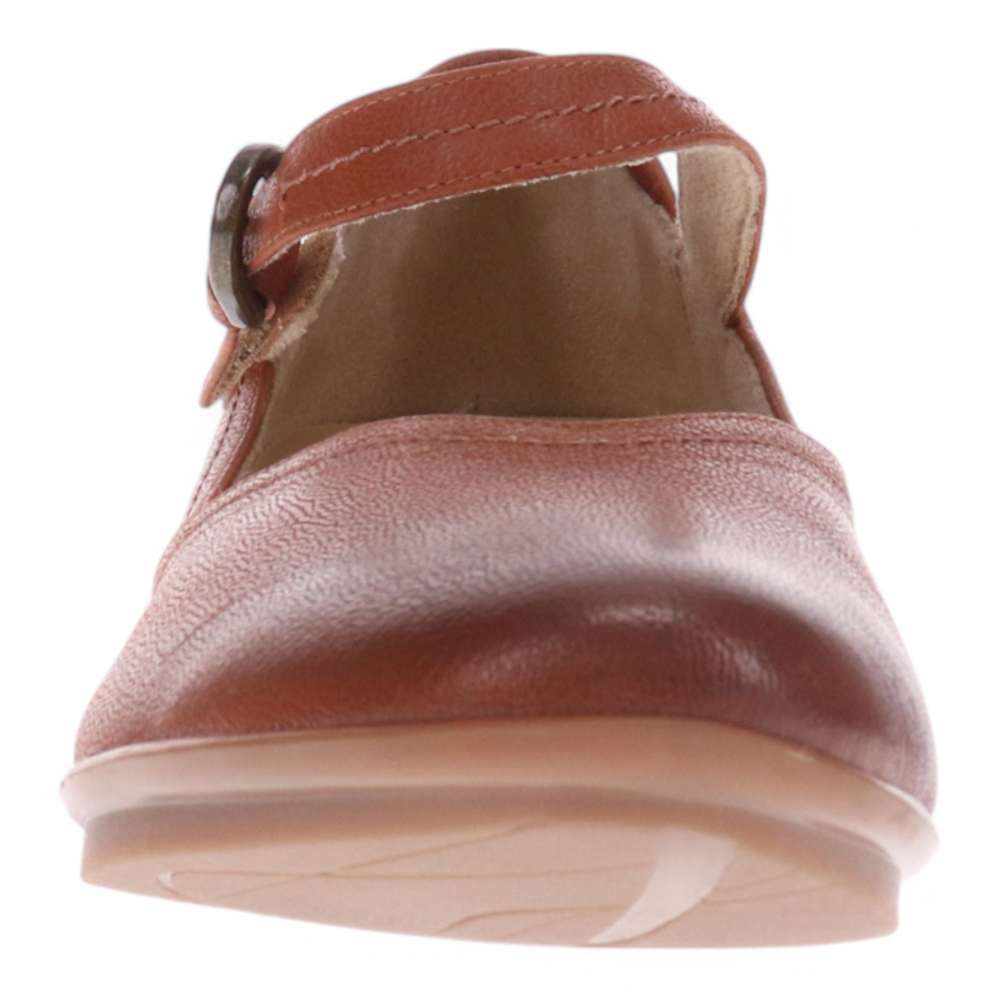 Narita Mary Jane Flats - Cognac