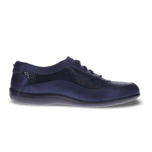 Rome Lace-Up - Navy Lizard