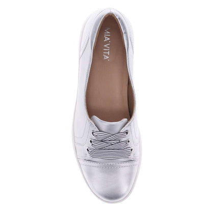 Bridgette Slip-On Sneaker - Silver