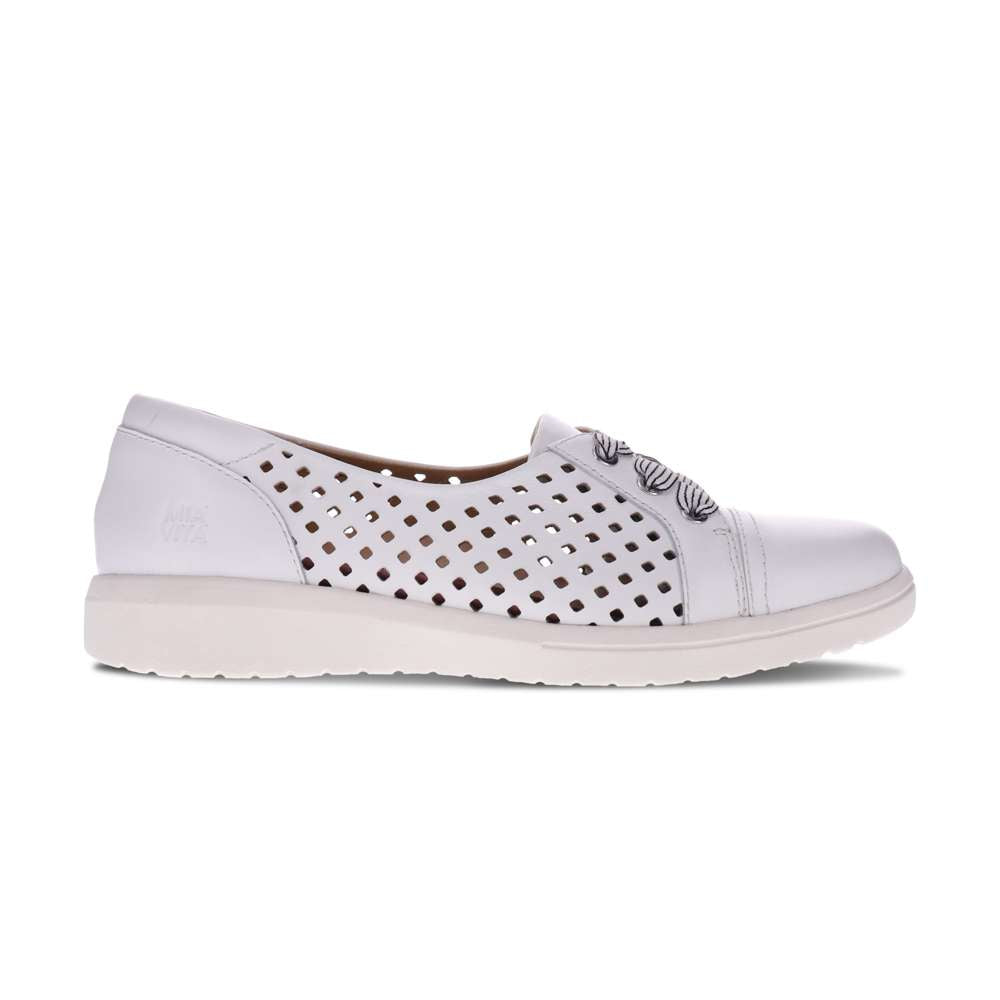 Bridgette Slip-On Sneaker - White Laser