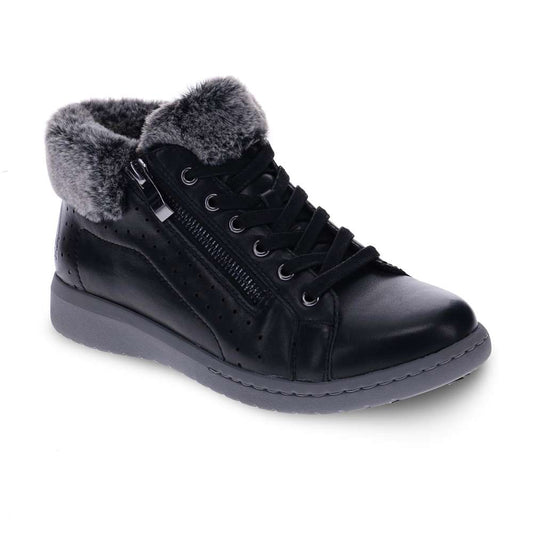 Bubbles Zip Bootie - Black