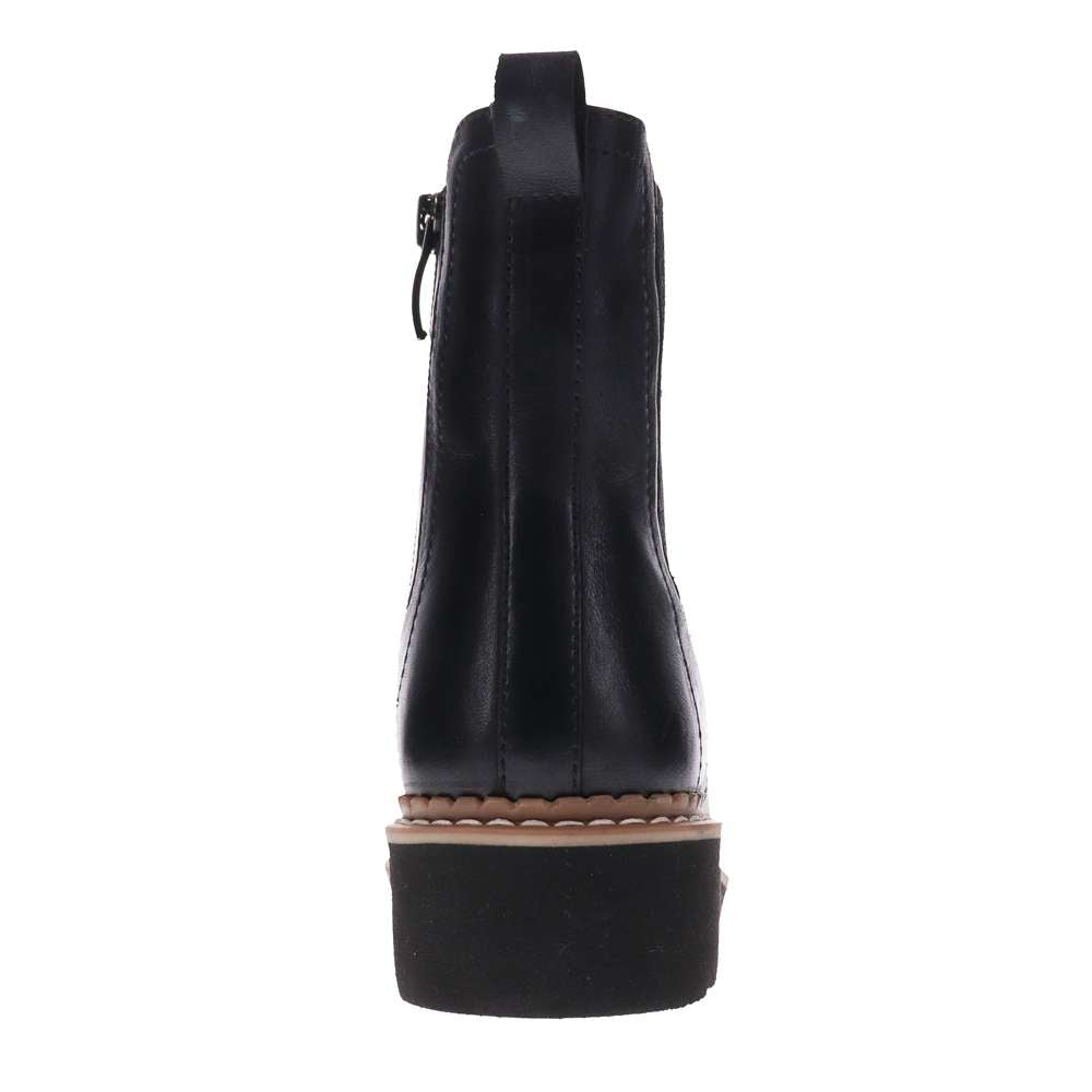 Polly Zip Boot - Black