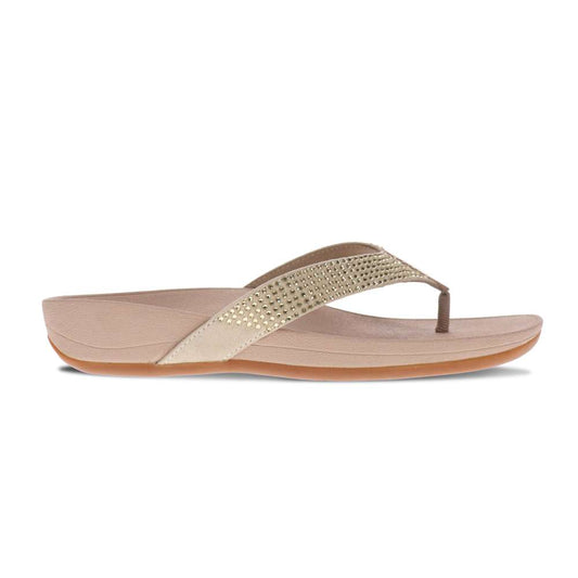Allora Toe Post Sandal - Champagne