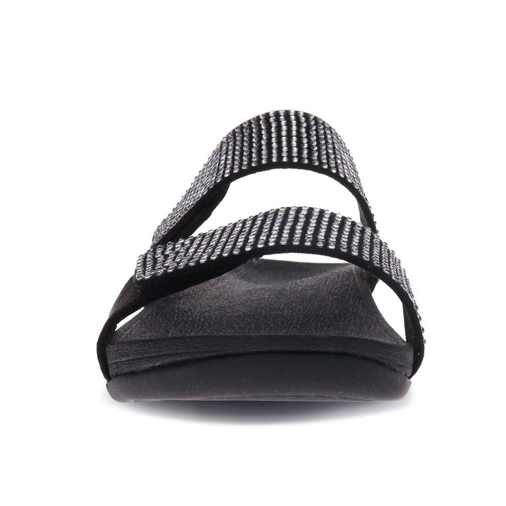 Avoca Slide Sandal - Black