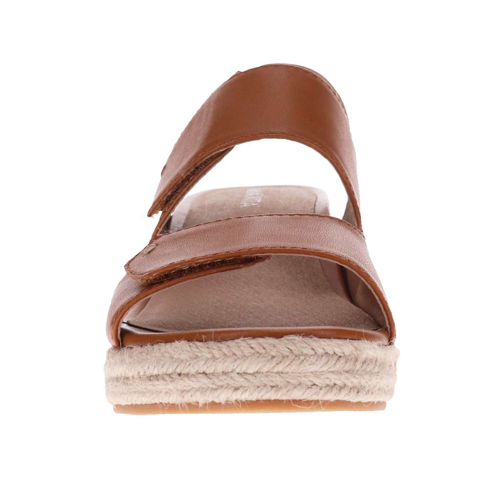 Deanne Wedge Sandal - Tan