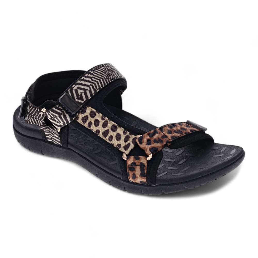 Discovery Backstrap Sandal - Animal Multi
