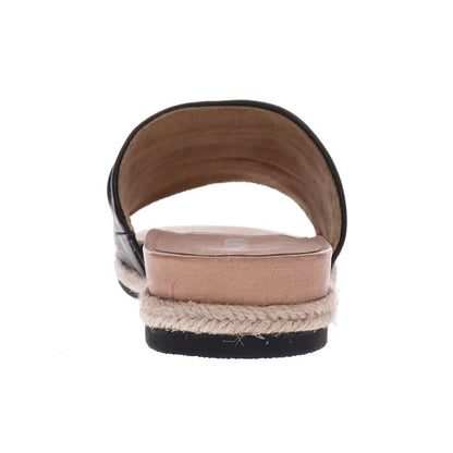 Elle Slide Sandal - Black