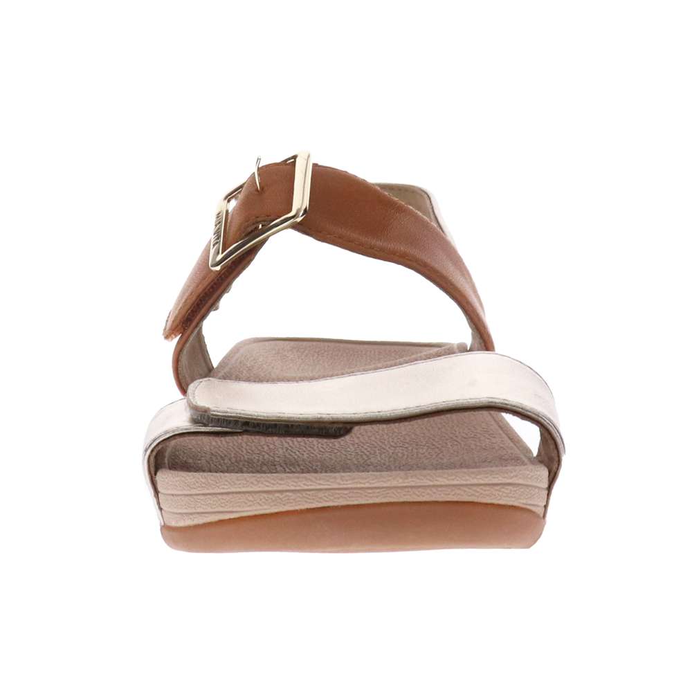 Florini Platform Sandal - Champagne/Tan