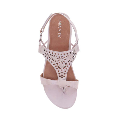 Maggie Flat Sandal - Stone