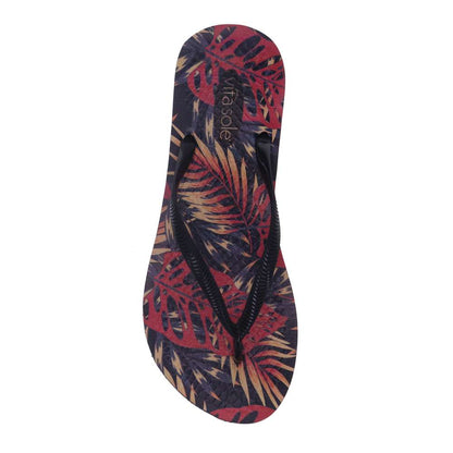 Venice Print Women's Toe Post Sandal - Tropic Multi