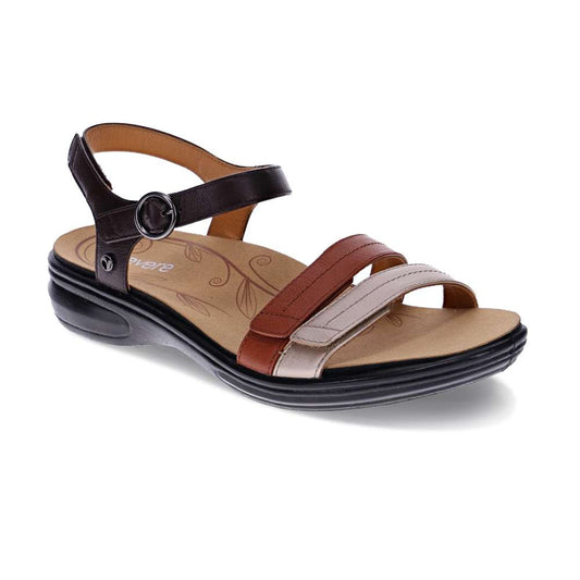 Barbados Sandal - Coffee Metallic
