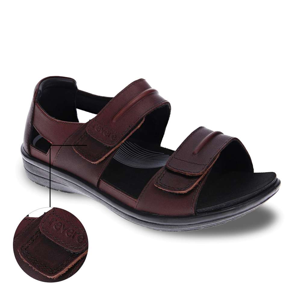 Cairns Heel Counter Sandal - Whiskey