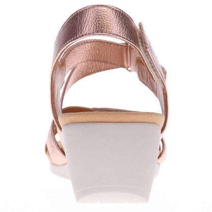 Casablanca Wedge - Rose