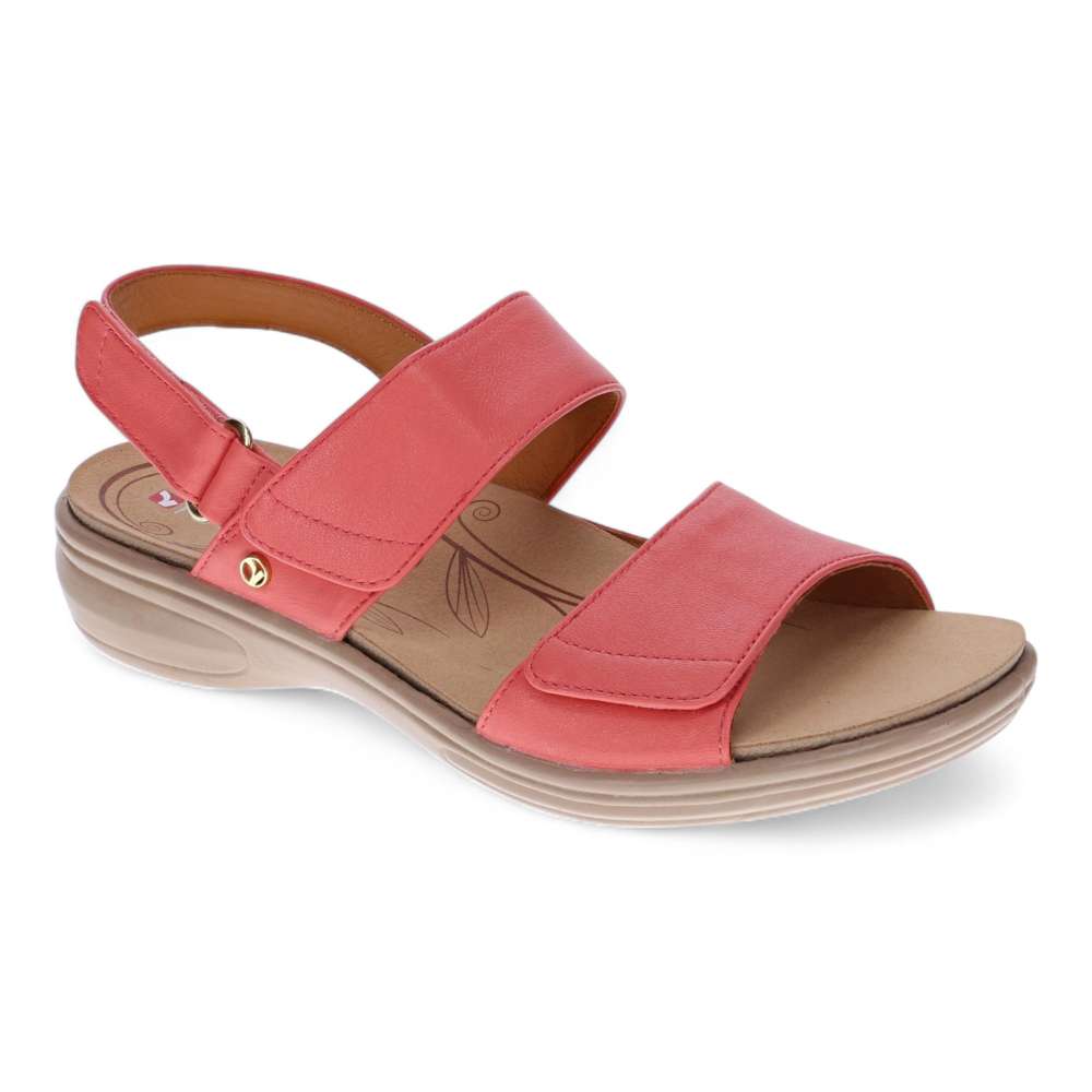 Como Adjustable Sandal - Coral