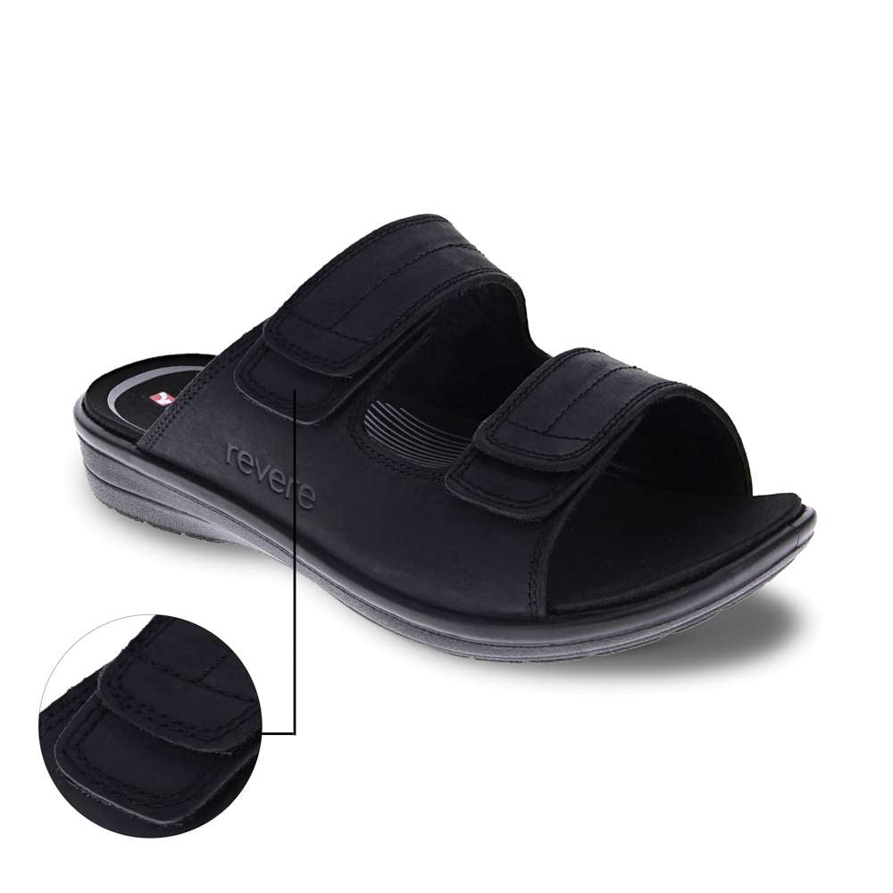 Durban Slide Sandal - Oiled Black