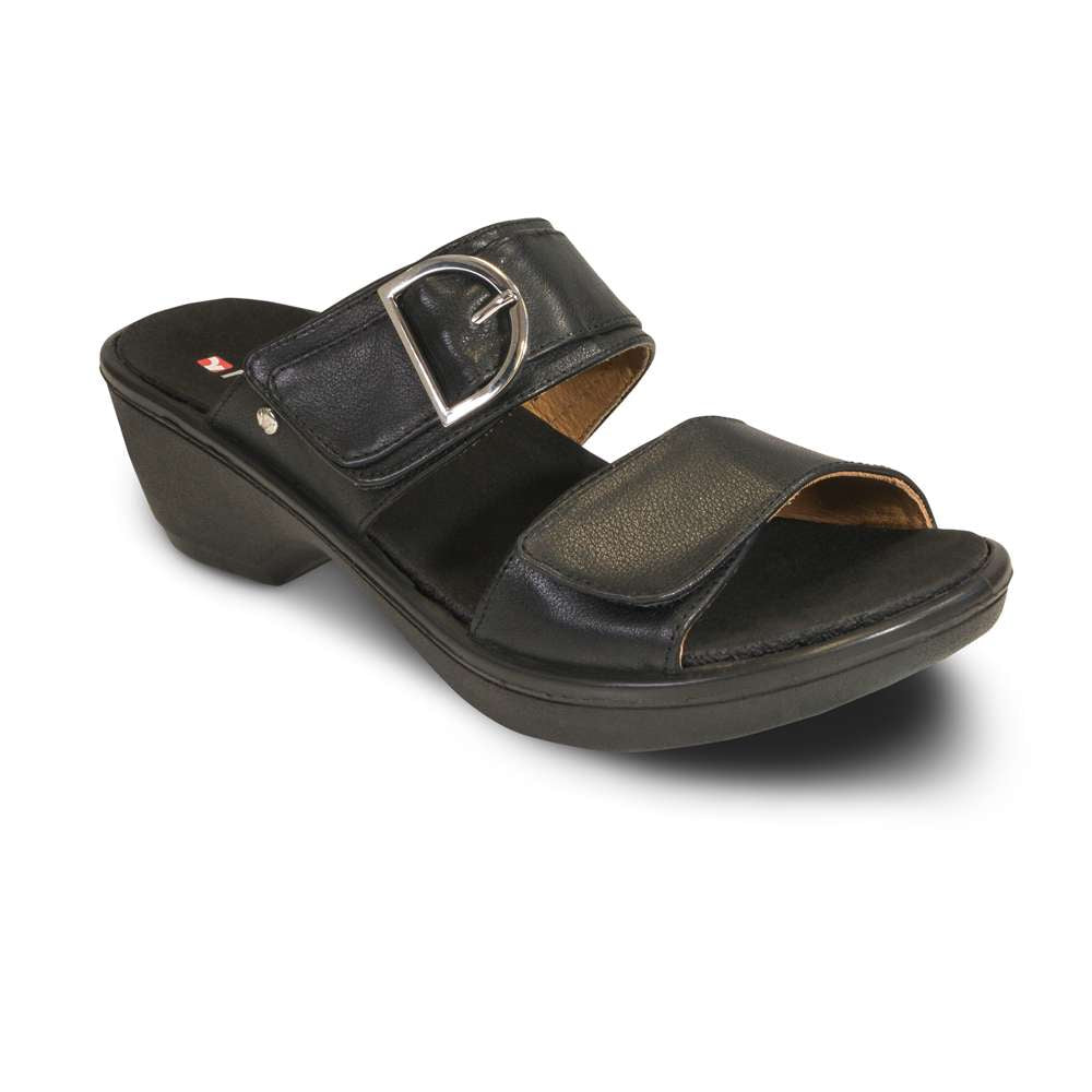 London Wedge - Black