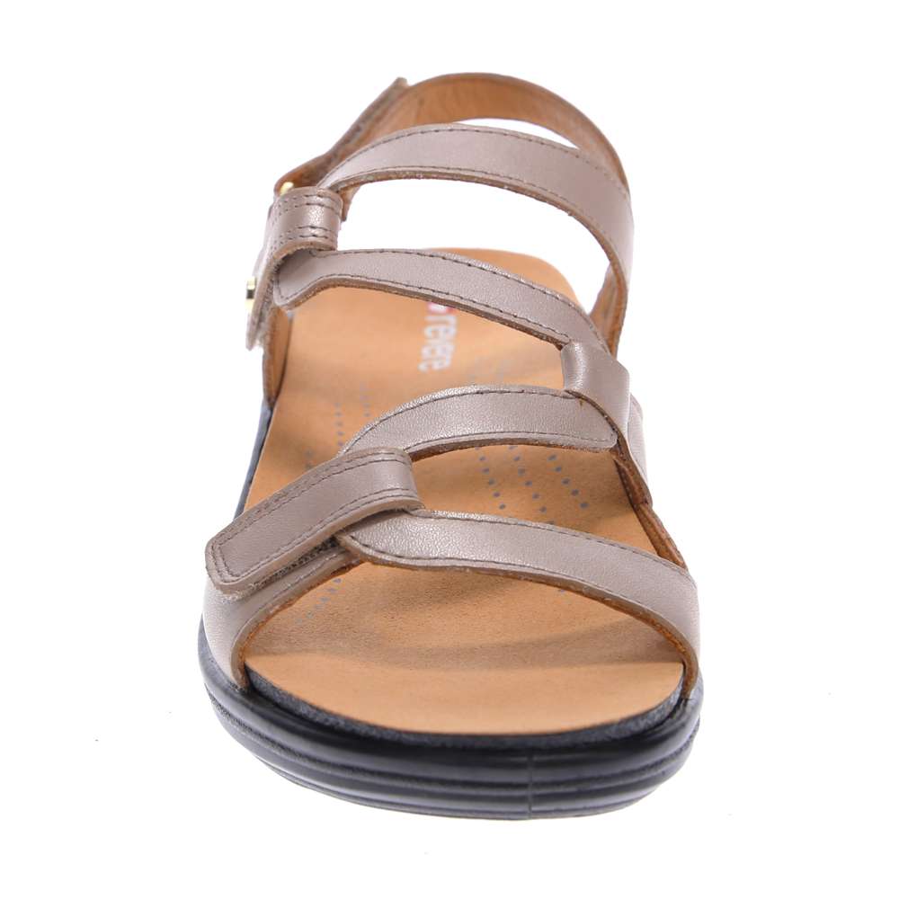 Miami Adjustable Sandal - Champagne