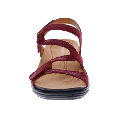 Miami Adjustable Sandal - Cherry Lizard